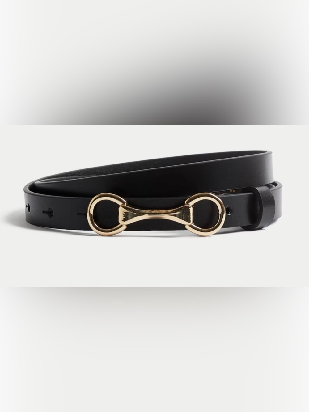 M&S Leather Snaffle Waist Belt